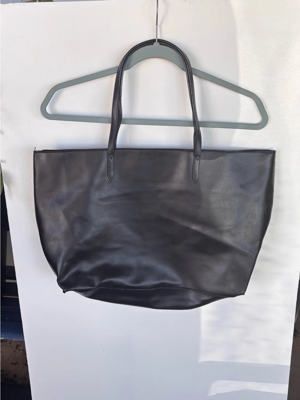Victoria's Secret Black Clear Tote with LOVE Graphic